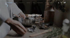 Desktop Screenshot of oxygenfacialclinic.com